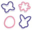 Easter Grippy 4 pc Cookie Cutters